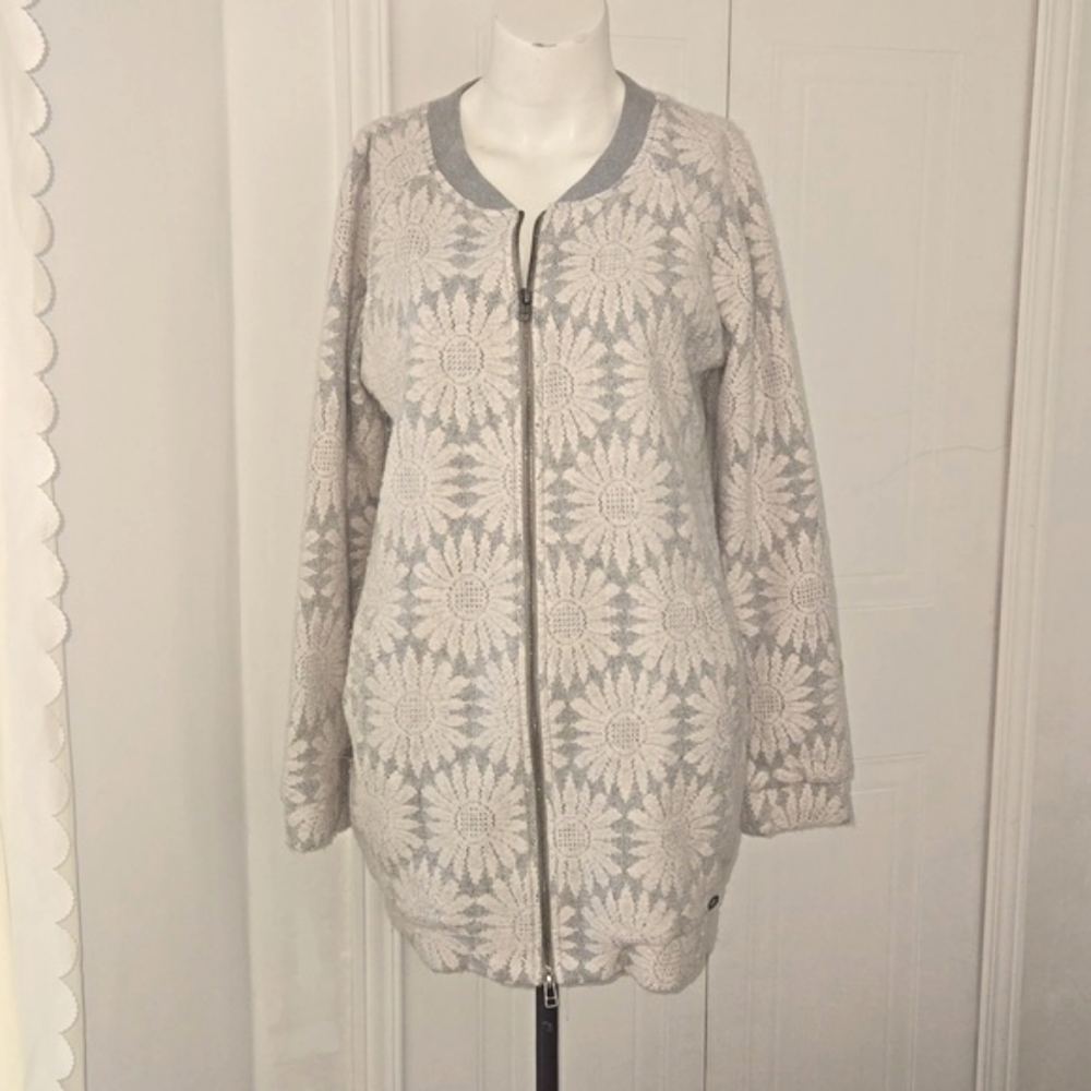 Nymph Anthropologie Oversized Bomber Jacket